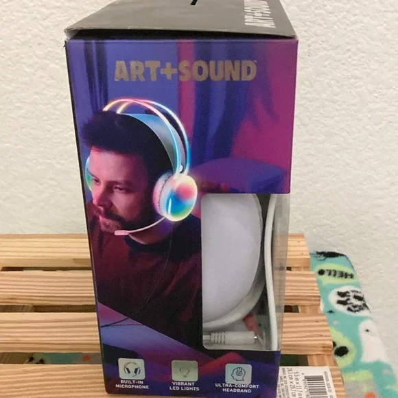 Art+Sound Ultra Nova Wired LED Gaming Headphones - Picture 4 of 4